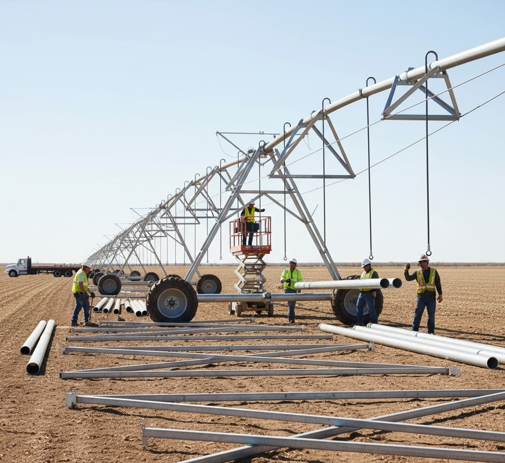 Instalación de Tuberías de Riego